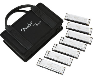 Fender Blues Deluxe 7 Harmonicas - 10 Trous