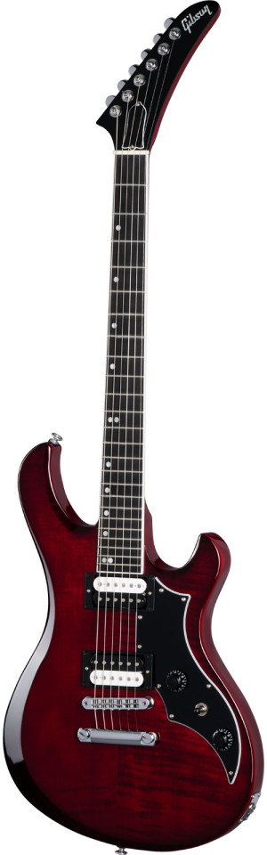 Gibson Victory Figured Top Wine Red Burst