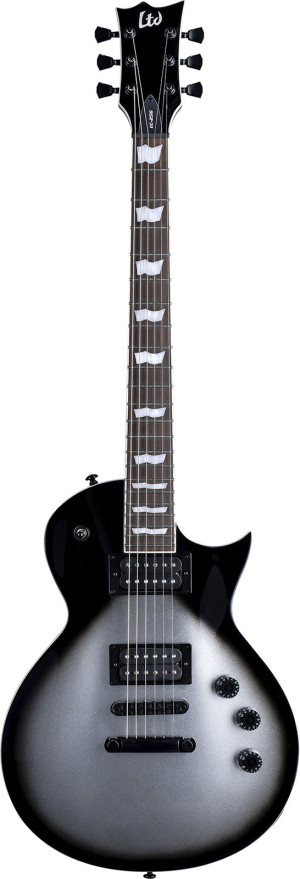 LTD Guitars EC-256 Silver Sunburst Teardrop - Stock B