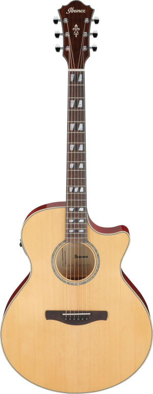 Ibanez AE170-NTR Natural Transparent Red