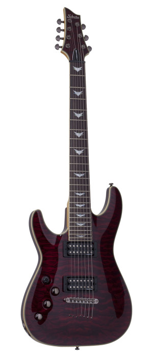 Schecter Omen 7 Extreme Lh Black Cherry