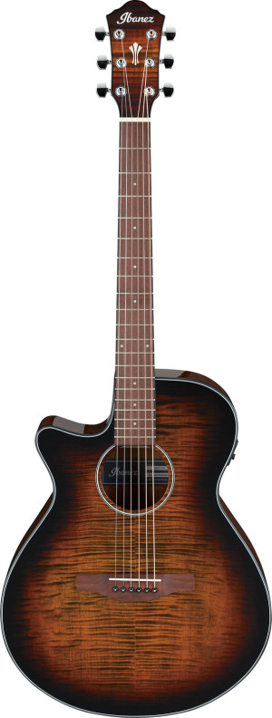 Ibanez AEG70L-TIH Tiger Burst LH