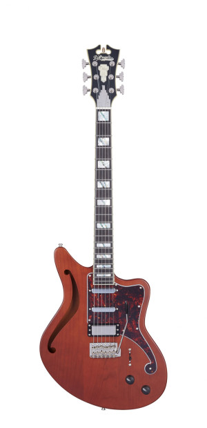 D'Angelico Deluxe Bedford SH Matte Walnut