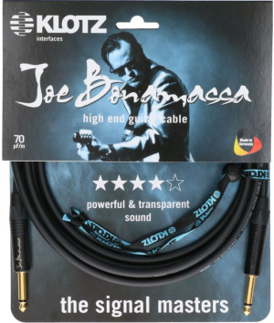 Klotz Joe Bonamassa Guitar 9M Jack Mono - Jack Mono,