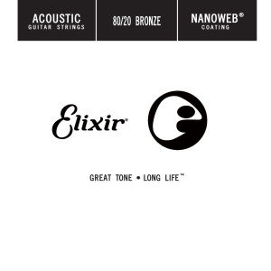 Elixir 15130 Nanoweb Acoustique - Corde L'unité 30