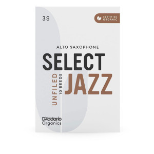 D'addario - Rico Organic Select Jazz 3S - Sax Alto (coupe Us)