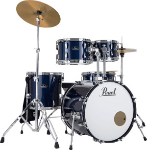 Pearl Roadshow Fusion 20 + Pack Solar Royal Blue Metallic