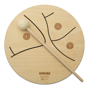 Rohema Tom En Bois 3-tons 24CM + 1 Baguette - 3+
