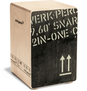 Schlagwerk Cajon 2 In One CP403BLK 2inone Black Edition Medium