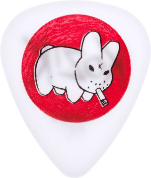 Dunlop 36 x 0,60mm Frank Kozik Devil Bunny White