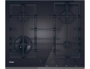 Placa de Gás HAIER HAVG6BF4TBPB (Gás Natural - 61 cm - Preto)