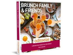 ODISSEIAS Pack Presente - Brunch para 4 Pessoas - Family & Friends   Experiência gourmet para até 4 pessoas