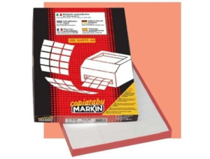 S/marca Markin 210C512 Etiqueta Autoadesiva Branca 800 Peças