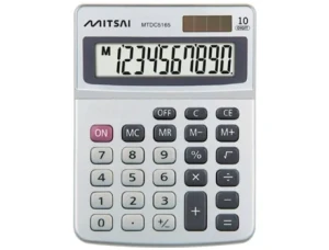 Calculadora Básica MITSAI 5165 SL Cinzento (Outlet Caixa Aberta - 10 dígitos)