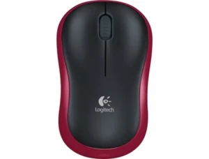 Rato LOGITECH M185 (Wireless - Casual - 1000 dpi - Vermelho)