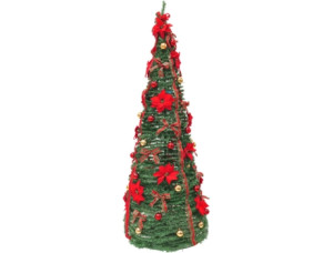 Árvore de Natal KLACK POP-UP Verde 180 cm com adornos