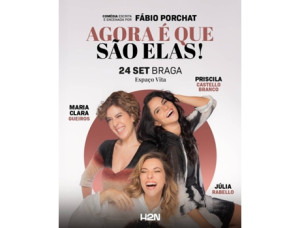 TICKETLINE Bilhete AGORA É QUE SÃO ELAS!   BRAGA