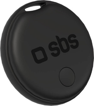 Localizador SBS Track My Dual Locator - Compatível com o Apple Find My  e o Android Find Hub (Preto)