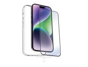 Capa + Película para iPhone 15 MUVIT Transparente