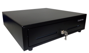 Mini Gaveta SITTEN DRW-H1 Horizontal Metálica RJ11 Preto