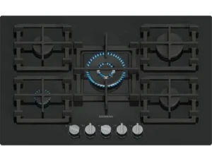 Placa de Gás SIEMENS EP7A6QI40 (Gás Natural - 75,2 cm - Preto)