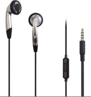 Auriculares com Fio FONESTAR Fa-388M (In Ear - Microfone - Preto)