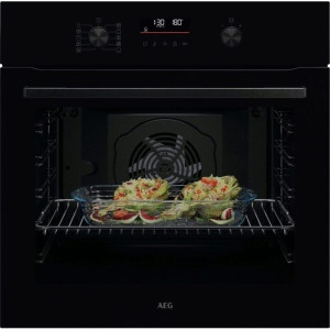 Forno Multifunções AEG TU5PB41FSK (72 L - AquaClean e Pirólitico - Preto) 