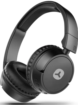 Auscultadores Bluetooth GOODIS 17Ly87 (Over Ear - Preto)