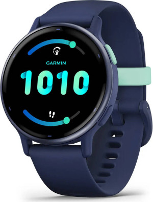 Smartwatch Desportivo GARMIN Vivoactive 5 (Bluetooth - Até 11 Dias de Autonomia - Azul)