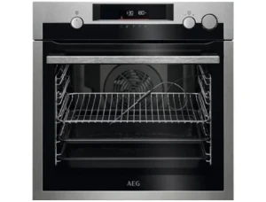 Forno a Vapor AEG BPE577161M SteamCrisp (Outlet Grade A - 72 L - AquaClean e Pirólitico - Inox) 