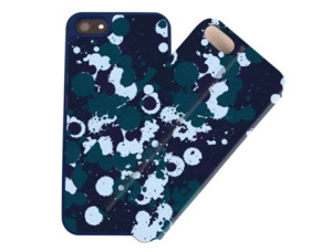 Capa iPhone 5, 5s, SE I-PAINT Double Case Azul