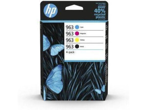 Pack 4 Tinteiros HP 963 (Preto, Amarelo, Azul Cyan, Magenta)