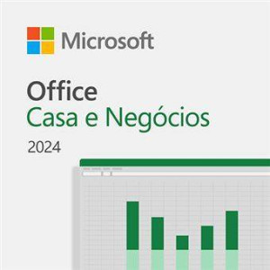 Software MICROSOFT Office Casa e Negócios 2024 (1 Dispositivo - PC ou Mac - Formato Digital)