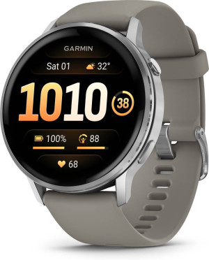 Smartwatch GARMIN Venu 4 (Prateado - 45 mm)