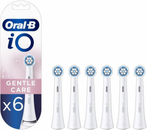 Oral-B Recarga Escovas Dentes IO Gentle Care Branco (6 unidades)