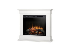Outinfire Lareira eléctrica LED de instalação livre LENOX 28' Branco mate 103 x 94 x 29