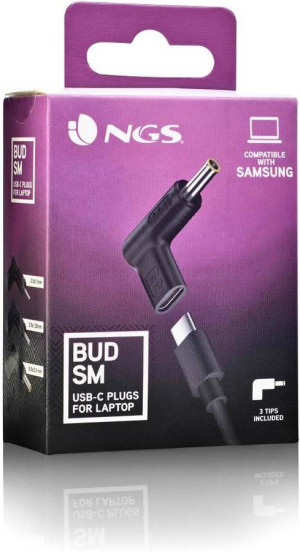 Pack de 3 Conectores NGS Bud SM Usb-C para portáteis SAMSUNG