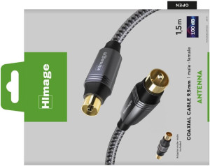Vivanco Cabo HIMAGE Antena 9.5Mm 100Db 1.5M