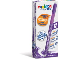 Carioca Esferográfica Oops (Roxo - 0.7 mm)