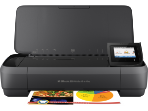 Impressora HP OfficeJet 250 Mobile (Multifunções - Jato de Tinta - Wi-Fi)
