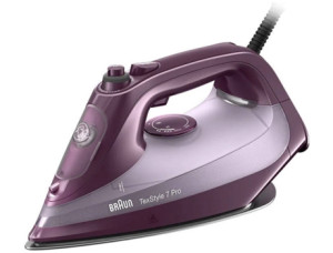 Ferro a Vapor BRAUN TexStyle 7 Pro SI7181VI (Outlet Grade A - Jato vapor 230 g/min - Base EloxalPlus)