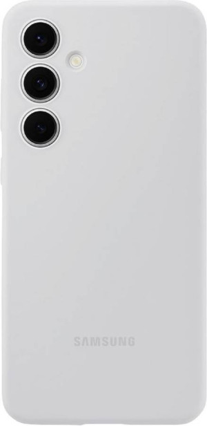 Capa Silicone Samsung Galaxy S24 FE (Cinzento)