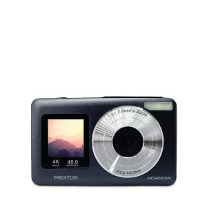 Câmara Digital Horizon Dc915 Prixton (4k Duplo Ecrã)