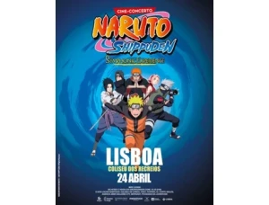 Bilhete NARUTO SHIPPUDEN SYMPHONIC EXPERIENCE LISBOA