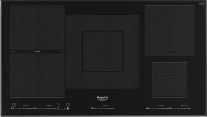 Placa de Indução HOTPOINT HT 1090 BA (Elétrica - 90 cm - Preto)