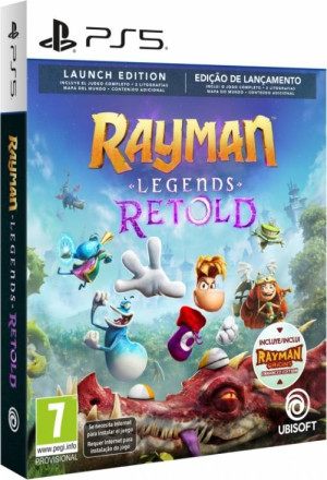 Ubisoft Pré-venda Jogo PS5 Rayman Legends Retold Launch Edition