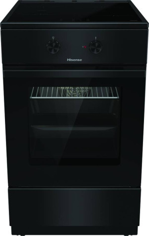 Fogão Elétrico HISENSE HEIT5A40BG (70 L - Indução - 50 cm - Preto)