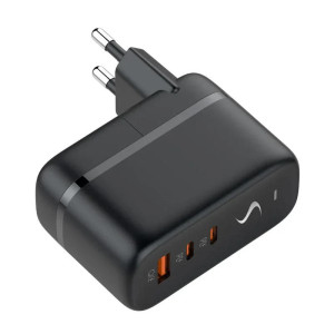BEBLAU Carregador de parede SCAPADE AirPower (65 W - 2x USB-C e 1x USB-A)