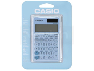 Calculadora Básica CASIO SL-310UC-LB Azul Claro (Outlet Caixa Aberta - 10 dígitos)