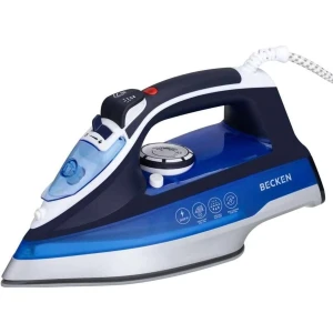 Ferro a Vapor BECKEN BSI9394 (Jato Vapor 100 g/min - Base Cerâmica - 2600W)